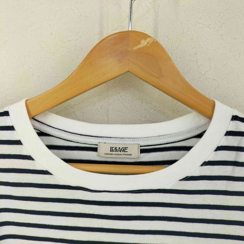 ジャーナルスタンダードレサージュ JOURNAL STANDARD Lessage S/S ボーダーカットソー レディース FREE