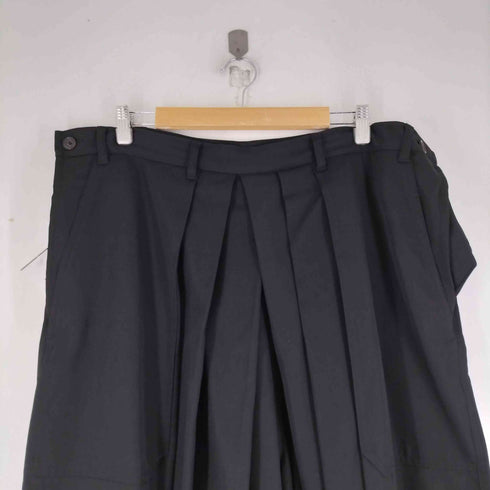 ヨウジヤマモトプールオム Yohji Yamamoto POUR HOMME 24AW WOOL GABARDINE STANDARD HAKAMA PANTS レディース JPN:3