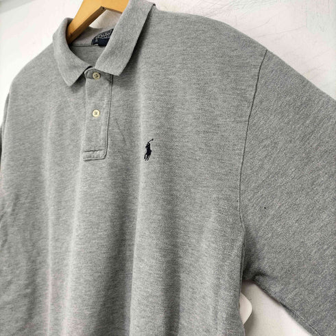 ポロバイラルフローレン Polo by RALPH LAUREN ポニー刺繍 鹿の子ロングシャツ メンズ JPN:XL