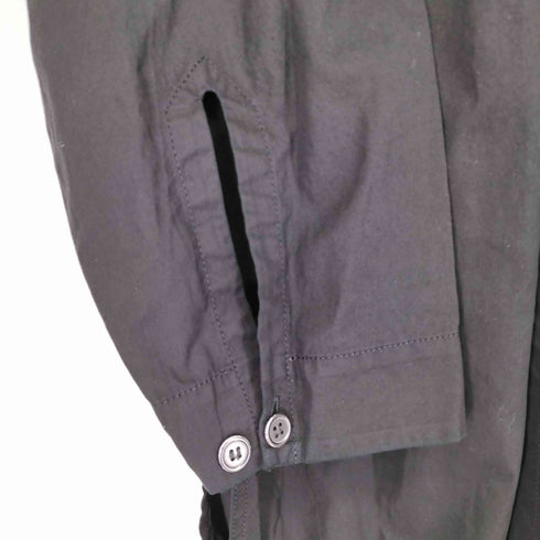ヨウジヤマモトプールオム Yohji Yamamoto POUR HOMME 24AW BROAD CHAIN STITCH PANEL BLOUSE メンズ JPN:3