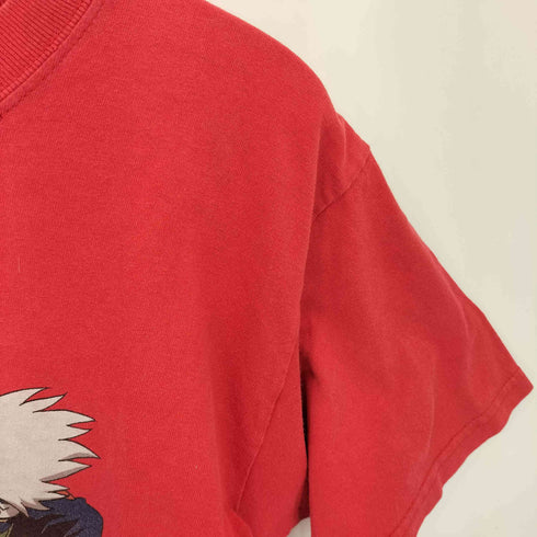 フロントプリント クルーネックTシャツ カットソー メンズ