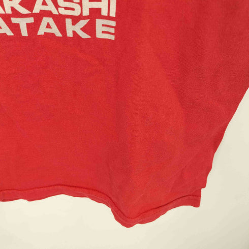 フロントプリント クルーネックTシャツ カットソー メンズ