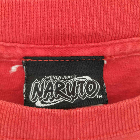 フロントプリント クルーネックTシャツ カットソー メンズ