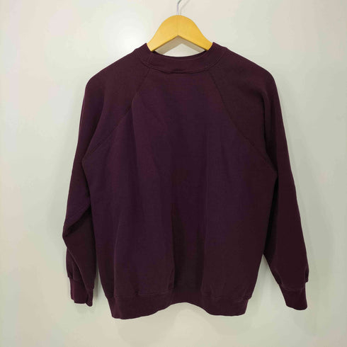 ヘインズ Hanes 90s USA製 ラグラン ブランク 無地 クルーネック スウェット メンズ import:L
