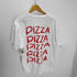 ビームス BEAMS TOKYO CULTUART by BEAMS しんご PIZZA ピザ プリント S/S Tシャツ メンズ JPN:XL