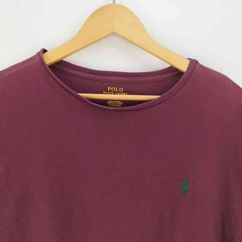 ポロラルフローレン POLO RALPH LAUREN ポニー刺繍 クルーネック ロングスリーブTシャツ メンズ import:L