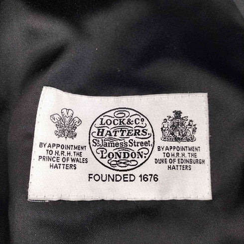 James Lock&Co ツィードキャスケット メンズ 59/L