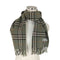 バーバリーズ BURBERRYS pure cashmere ノバチェックカシミアマフラー フリンジ メンズ
