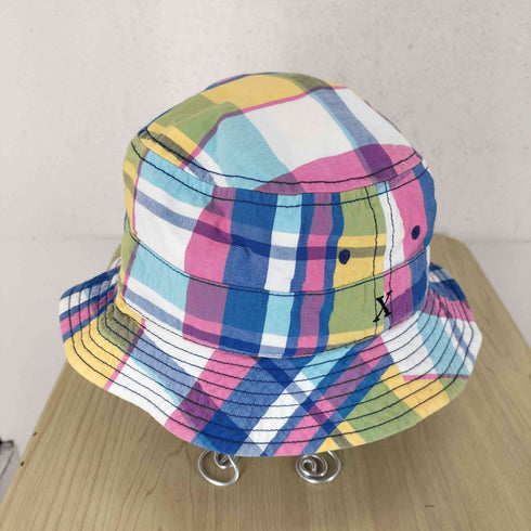 エクストララージ XLARGE チェック柄バケットハット メンズ ONE SIZE