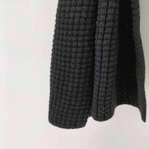 フレッドペリー FRED PERRY ワッフルマフラー ロゴ刺繍 メンズ