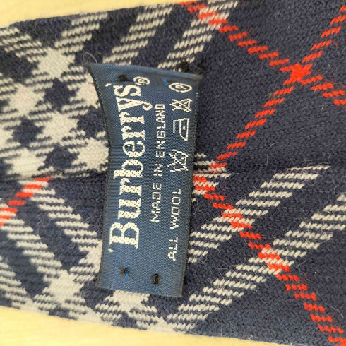 バーバリーズ BURBERRYS ノバチェックネクタイ ウール メンズ