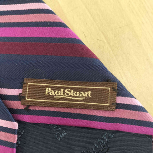 ポールスチュアート Paul Stuart ストライプネクタイ メンズ