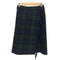 ツイードミル TWEEDMILL MICHEL Beaudouin チェック柄 ラップ 巻きスカート レディース 1