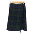 ツイードミル TWEEDMILL MICHEL Beaudouin チェック柄 ラップ 巻きスカート レディース 1