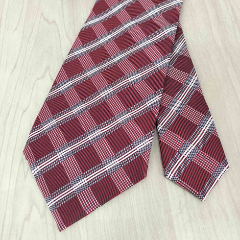 バーバリーロンドン BURBERRY LONDON シルクチェックネクタイ メンズ