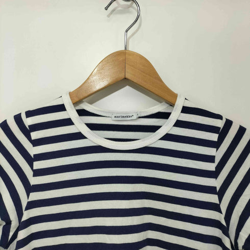マリメッコ marimekko ボーダー チュニック ワンピース レディース XS