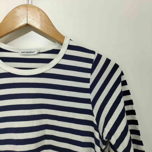 マリメッコ marimekko ボーダー チュニック ワンピース レディース XS