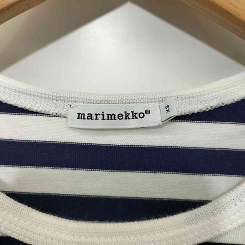 マリメッコ marimekko ボーダー チュニック ワンピース レディース XS