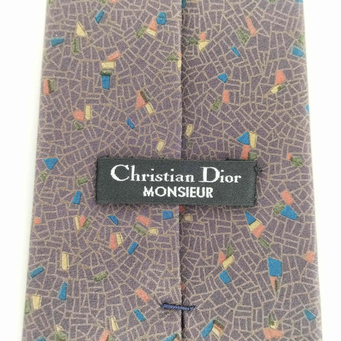 クリスチャンディオール Christian Dior 総柄ネクタイ メンズ
