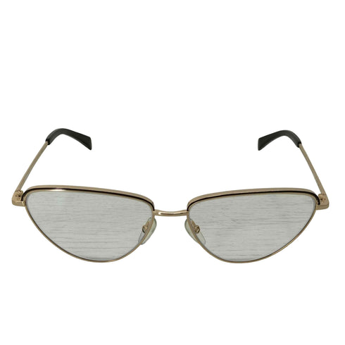 モスキーノ MOSCHINO Blue Cat Eye Eyeglasses キャットアイ サングラス 眼鏡 レディース 55□14