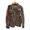 vsctjeans2befree カスタム パッチワーク バックプリント ミリタリー ジャケット メンズ import:L
