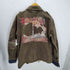 vsctjeans2befree カスタム パッチワーク バックプリント ミリタリー ジャケット メンズ import:L