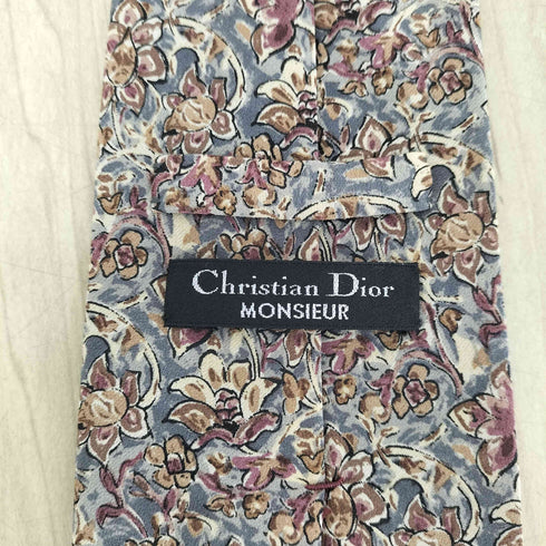 クリスチャンディオール Christian Dior 総柄ネクタイ メンズ