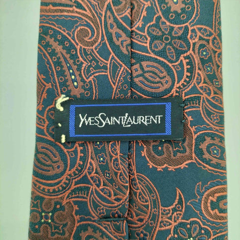 イヴサンローラン Yves Saint Laurent 総柄ネクタイ メンズ