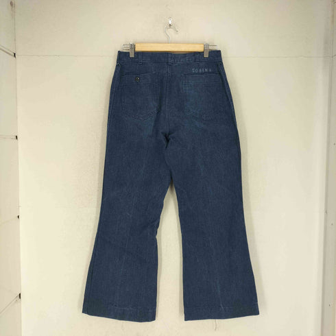 ユーエスネイビー U.S.NAVY 80S Coastal industries社 IDEALジップ ブーツカットパンツ メンズ 34R