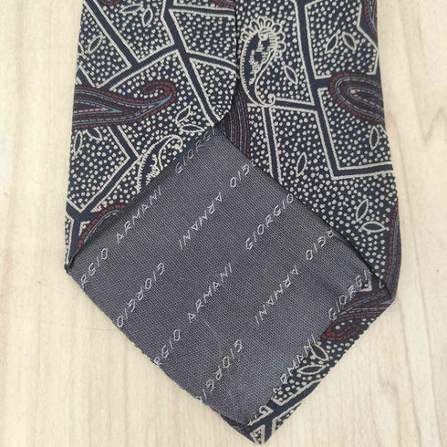 ジョルジオアルマーニ Giorgio Armani 総柄ネクタイ メンズ
