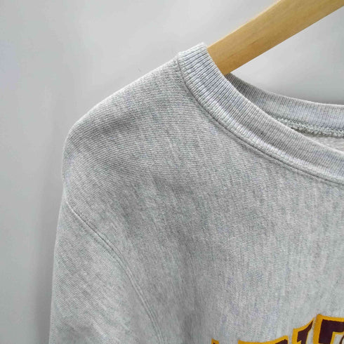 チャンピオン Champion 90S REVERSE WEAVE リバースウィーブ 刺繍タグ 前期 アクリル8% レーヨン3% 混紡 ARIZONA STATE 2段 プリント アーチカレッジ スウェット メンズ import:XL