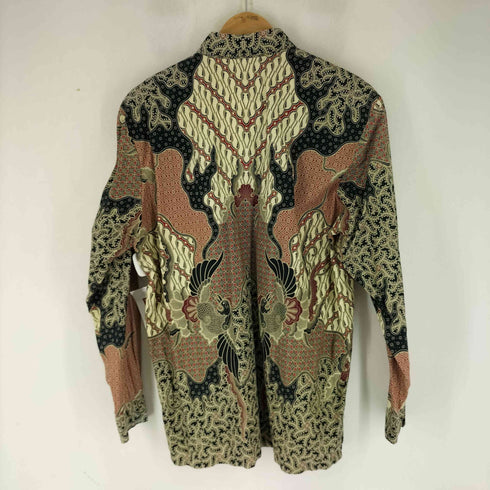 LARSON L/S 総柄 シャツ メンズ 16