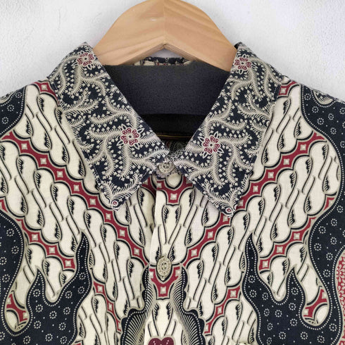 LARSON L/S 総柄 シャツ メンズ 16