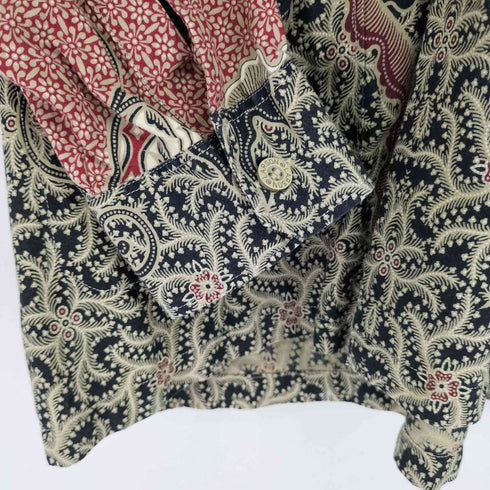 LARSON L/S 総柄 シャツ メンズ 16