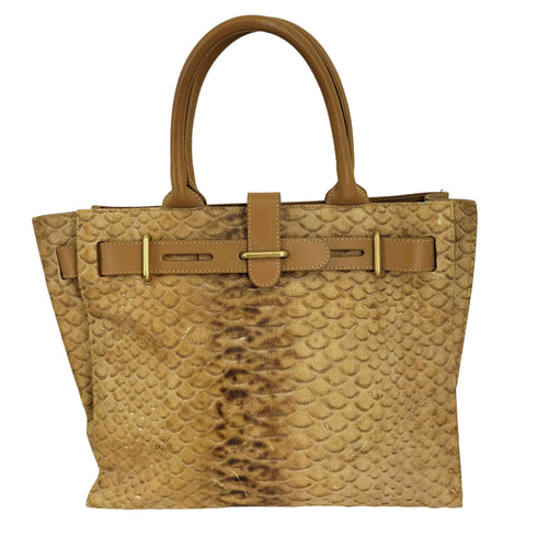 フルラ FURLA パイソンレザー トートバッグ レディース