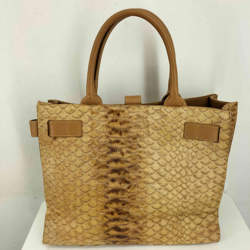 フルラ FURLA パイソンレザー トートバッグ レディース