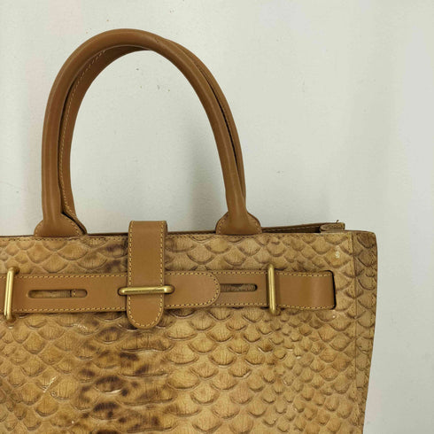 フルラ FURLA パイソンレザー トートバッグ レディース