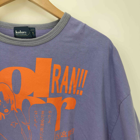 カラー kolor 23SS 度詰めハード天竺プリント グラフィックプリント カットソー メンズ JPN:1