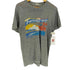 ステッドマン STEDMAN 90S USA製 シングルステッチ ハワイアンプリント クルーネックTシャツ メンズ import:L