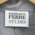 ジャンフランコフェレストゥーディオ GIANFRANCO FERRE STUDIO イタリア製 バルーズ シルク シャツ ブラウス レディース FR:40