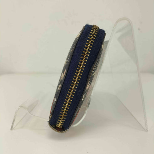 トリーバーチ TORY BURCH ラウンドファスナー 和柄 総柄 長財布 ロングウォレット レディース