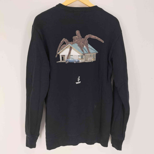 アンダーカバー UNDER COVER JUN TAKAHASHI × densuke28 MAD OBJEDTS プリント クルーネックスウェット メンズ JPN:3