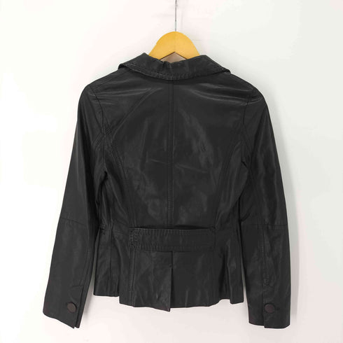 マックスアンドコー MAX&CO. シープレザー ジャケット レディース US:8