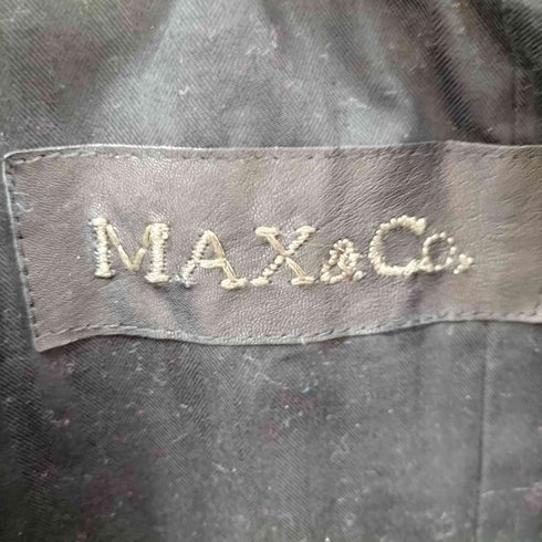 マックスアンドコー MAX&CO. シープレザー ジャケット レディース US:8
