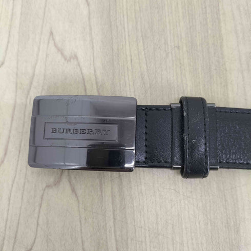 バーバリー BURBERRY レザーベルト ロゴバックル レディース