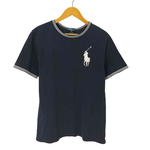 ポロバイラルフローレン Polo by RALPH LAUREN ビックポニー刺繍 リンガーT メンズ 170