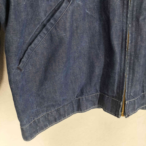 カーハート Carhartt 80s 86年製 USA製 YKKジップ 裏地キルティングデニムデトロイトジャケット メンズ 42