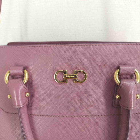 サルヴァトーレフェラガモ Salvatore Ferragamo 2WAY レザー ハンドショルダーバッグ レディース