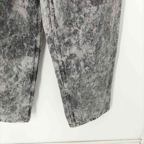 マーティンローズ Martine rose ZIP HEM JEAN GREY ACID WASH グレー アシッドウォッシュ ジップフライ ジーンズ メンズ JPN:M