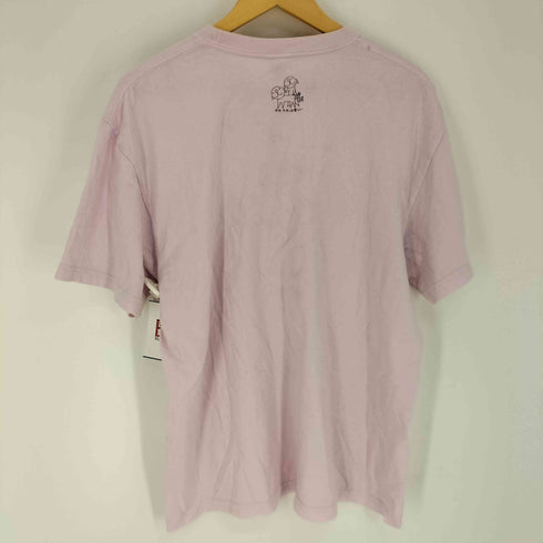 ユナイテッドアスレ UNITED ATHLE 漫画イラスト バンドプリント クルーネックTシャツ メンズ import:XL